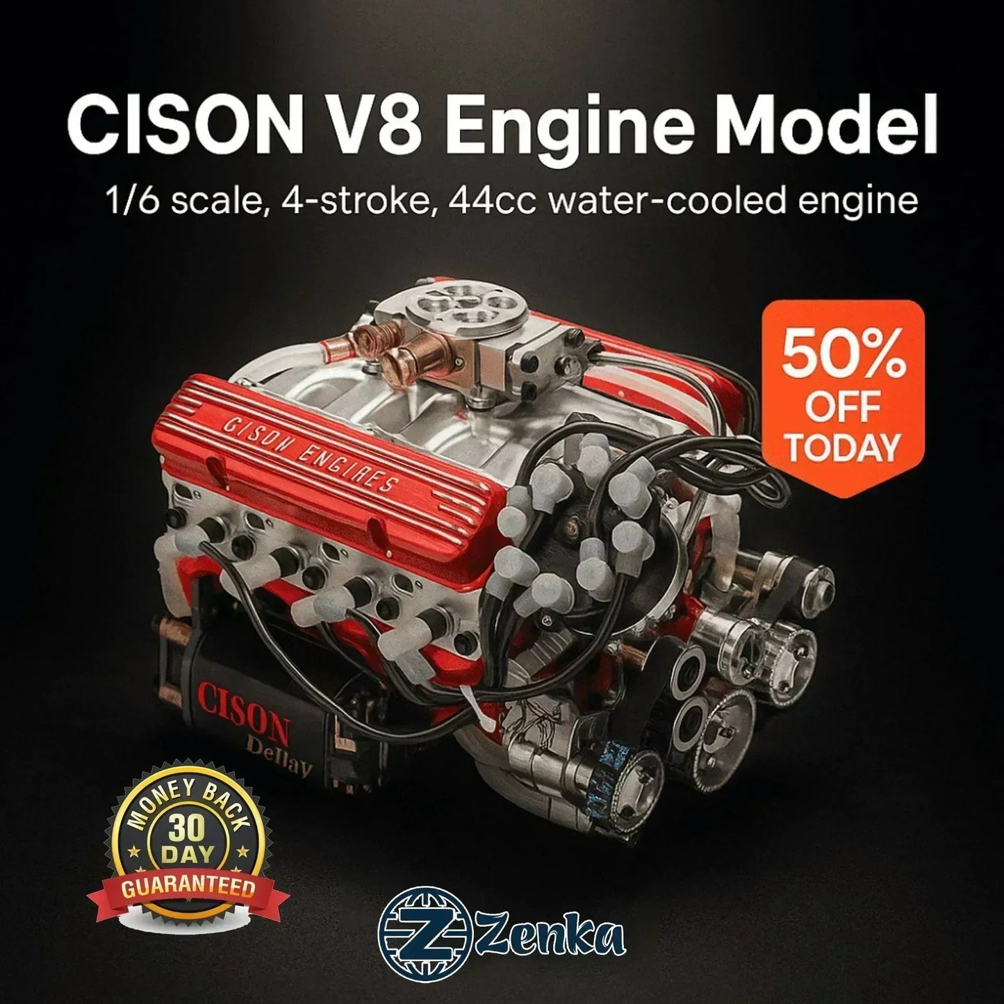 OHV V8 Small-block Engine Model Kits